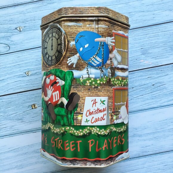 M&M's Christmas Village Series 2000 Limited Edition Collectible Tin ⭐️ - Picture 2 of 7